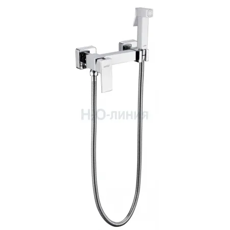 Смеситель с гигиеническим душем Grocenberg GB101N Хром