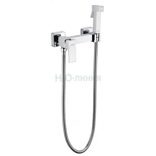 Смеситель с гигиеническим душем Grocenberg GB101N Хром