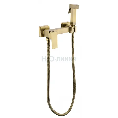 Смеситель с гигиеническим душем Grocenberg GB101N Бронза Смеситель с гигиеническим душем Grocenberg GB101N Бронза