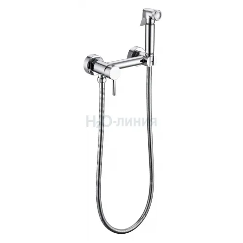 Смеситель с гигиеническим душем Grocenberg GB103N Хром