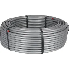 Труба стабильная PE-Xc/Al/PE-Xc STOUT 16x2,6 (бухта 100 м), серая