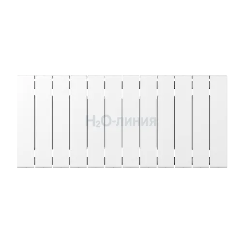 Радиатор биметаллический RIFAR SUPReMO 350 х 12 секций боковое подключение, R-SU-350-12