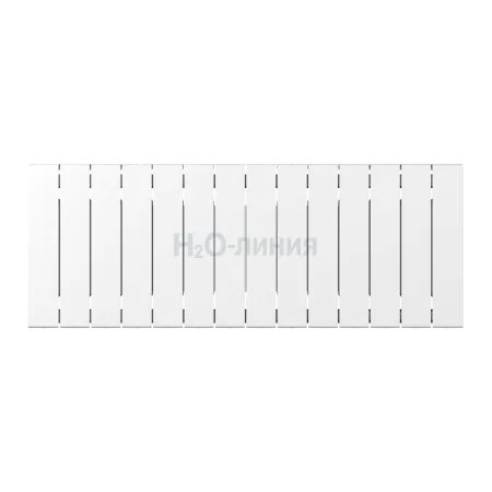 Радиатор биметаллический RIFAR SUPReMO 350 х 14 секций боковое подключение, R-SU-350-14