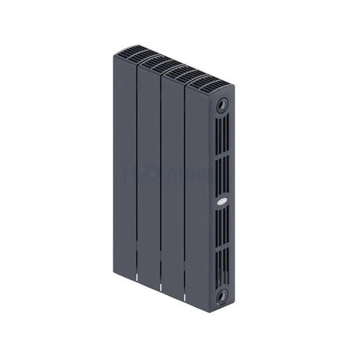 Радиатор биметаллический RIFAR SUPReMO 500 х 4 секции ТИТАН боковое подключение, R-SU-500-04-TI