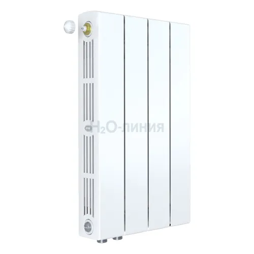 Радиатор биметаллический RIFAR SUPReMO VENTIL 500 х 4 секций нижнее левое подключение, R-SU-500-04-VL