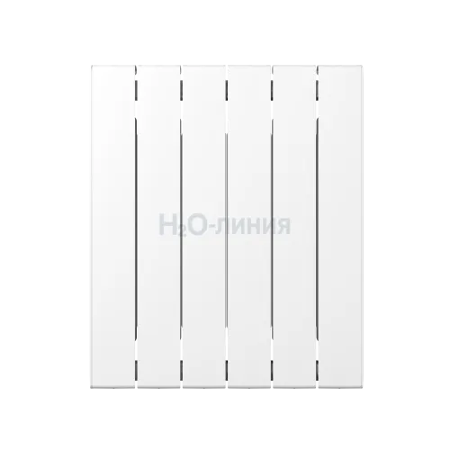 Радиатор биметаллический RIFAR SUPReMO 500 х 6 секций боковое подключение, R-SU-500-06