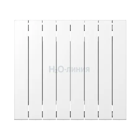 Радиатор биметаллический RIFAR SUPReMO 500 х 8 секций боковое подключение, R-SU-500-08