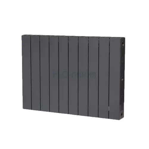 Радиатор биметаллический RIFAR SUPReMO 500 х 10 секций ТИТАН боковое подключение, R-SU-500-10-TI