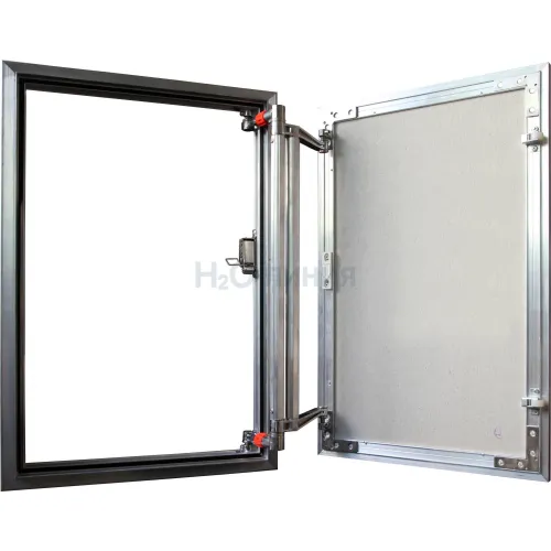 Люк Практика невидимка под плитку ЕвроФОРМАТ-Р ЕТР 60-120, 600 × 1200 мм (Ш × В)