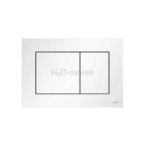 TECE TECEnow панель смыва с двумя клавишами белая матовый 9240417