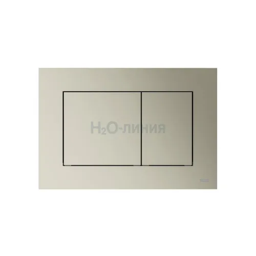 TECE TECEnow Панель смыва унитаза для системы двойного смыва никель металлик 9240418