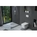TECE TECEsquare II панель смыва с двумя клавишами металлическая Хром глянцевый 9240831