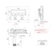 CEA design CEA design HYDROPLATE Панель смыва с гидроёршиком для очистки унитаза нержавеющая сталь сатин PLA14S