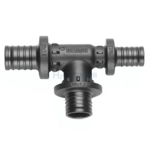 Тройник REHAU с уменьшенным боковым проходом 32-20-32 PX , PPSU, 11600651001