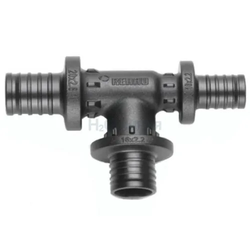 Тройник REHAU с уменьшенным боковым проходом 40-20-40 PX , PPSU, 11600671001