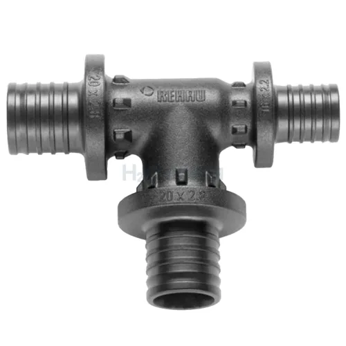 Тройник REHAU с уменьшенным торцевым проходом 25-25-20 PX , PPSU, 11600731001