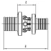 Муфта REHAU соединительная переходная 32-25 PX