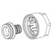 Резьбозажимное соединение REHAU flex/pink 16х2,2xG3/4