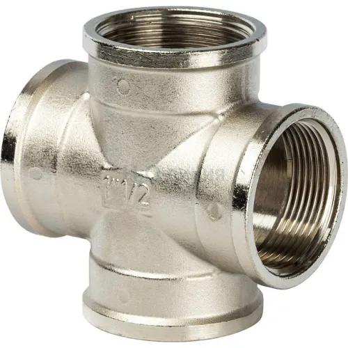 Крестовина STOUT ВВ никелированная 1 1/2