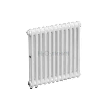 Стальной трубчатый радиатор отопления RIFAR TUBOG VENTIL 2057 DV1 12 секций нижнее одностороннее подключение, TUB 2057-12-DV1