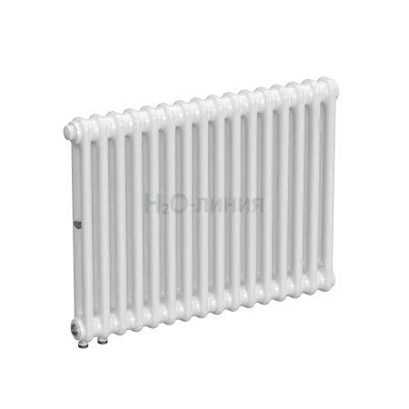 Стальной трубчатый радиатор отопления RIFAR TUBOG VENTIL 2057 DV1 16 секций нижнее одностороннее подключение, TUB 2057-16-DV1