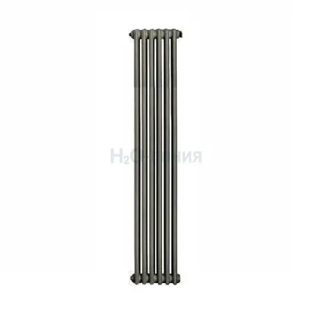 Стальной трубчатый радиатор отопления RIFAR TUBOG 2180 06 секций ТИТАН боковое подключение, TUB 2180-06-TI