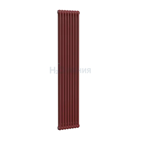 Стальной трубчатый радиатор отопления RIFAR TUBOG 2180 08 секций БОРДО боковое подключение, TUB 2180-08-BO
