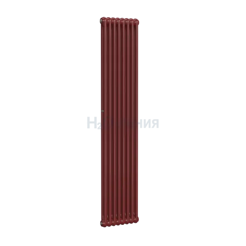 Стальной трубчатый радиатор отопления RIFAR TUBOG 2180 08 секций БОРДО боковое подключение, TUB 2180-08-BO