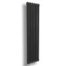 Стальной трубчатый радиатор отопления RIFAR TUBOG VENTIL 2180 08 секций ЧЕРНЫЙ ЯНТАРЬ МАТ. нижнее одностороннее подключение, TUB 2180-08-DV1-BM