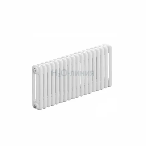 Стальной трубчатый радиатор отопления RIFAR TUBOG 3037 18 секций БЕЛЫЙ боковое подключение, TUB 3037-18