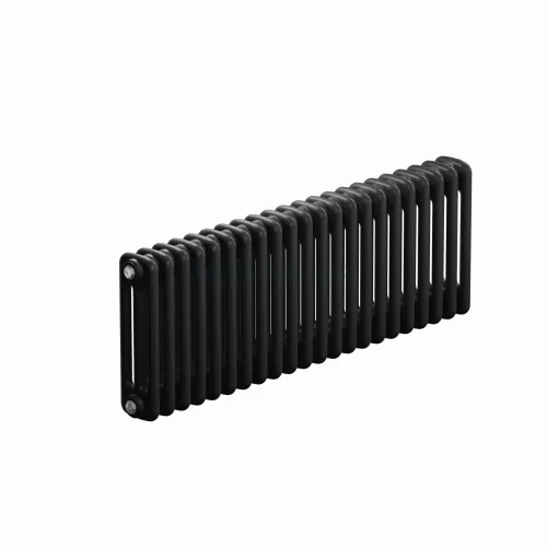Стальной трубчатый радиатор отопления RIFAR TUBOG 3037 22 секции АНТРАЦИТ боковое подключение, TUB 3037-22-AN