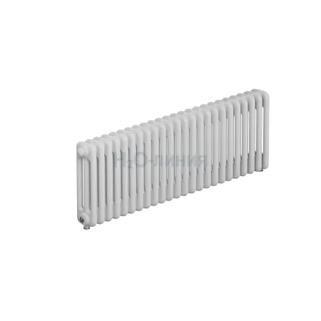 Стальной трубчатый радиатор отопления RIFAR TUBOG VENTIL 3037 24 секции БЕЛЫЙ нижнее разностороннее подключение, TUB 3037-24-DV2