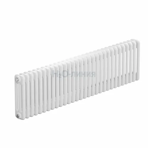 Стальной трубчатый радиатор отопления RIFAR TUBOG 3037 30 секций БЕЛЫЙ боковое подключение, TUB 3037-30
