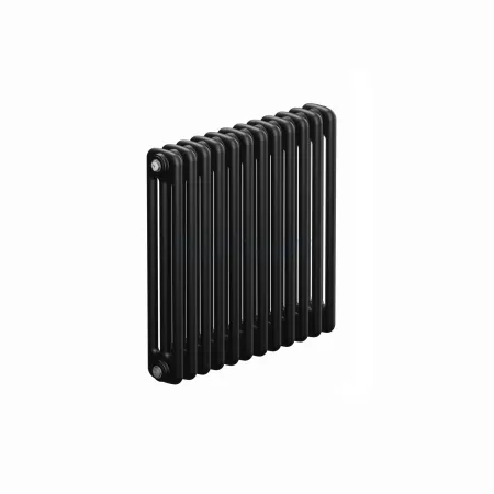 Стальной трубчатый радиатор отопления RIFAR TUBOG 3057 12 секций АНТРАЦИТ боковое подключение, TUB 3057-12-AN