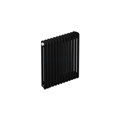 Стальной трубчатый радиатор отопления RIFAR TUBOG 3057 12 секций АНТРАЦИТ нижнее подключение, TUB 3057-12-DV1-AN