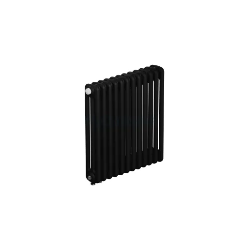 Стальной трубчатый радиатор отопления RIFAR TUBOG 3057 12 секций АНТРАЦИТ нижнее подключение, TUB 3057-12-DV1-AN