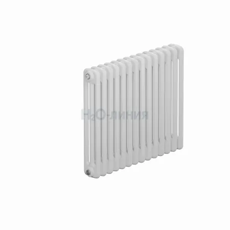 Стальной трубчатый радиатор отопления RIFAR TUBOG VENTIL 3057 14 секций БЕЛЫЙ нижнее одностороннее подключение, TUB 3057-14-DV1