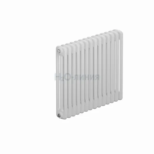 Стальной трубчатый радиатор отопления RIFAR TUBOG VENTIL 3057 14 секций БЕЛЫЙ нижнее одностороннее подключение, TUB 3057-14-DV1