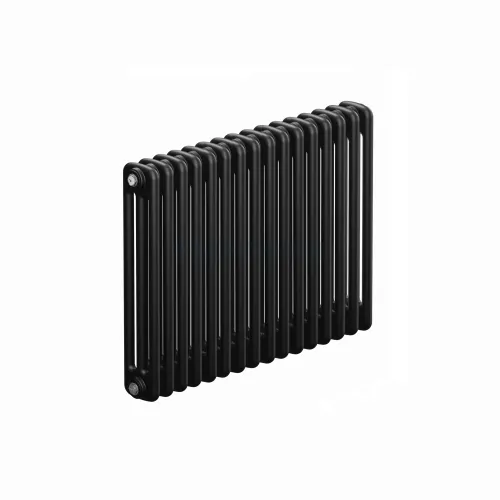 Стальной трубчатый радиатор отопления RIFAR TUBOG 3057 16 секций АНТРАЦИТ боковое подключение, TUB 3057-16-AN
