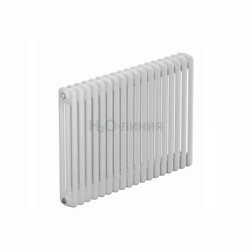 Стальной трубчатый радиатор отопления RIFAR TUBOG 3057 18 секций БЕЛЫЙ боковое подключение, TUB 3057-18