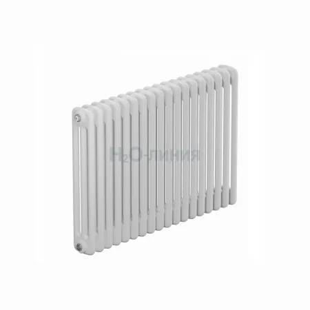Стальной трубчатый радиатор отопления RIFAR TUBOG VENTIL 3057 18 секций БЕЛЫЙ нижнее одностороннее подключение, TUB 3057-18-DV1