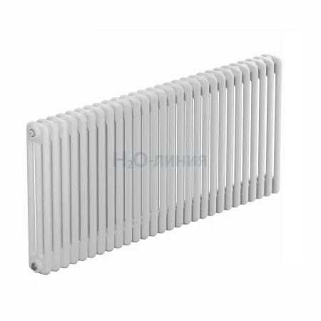 Стальной трубчатый радиатор отопления RIFAR TUBOG 3057 28 секций БЕЛЫЙ боковое подключение, TUB 3057-28