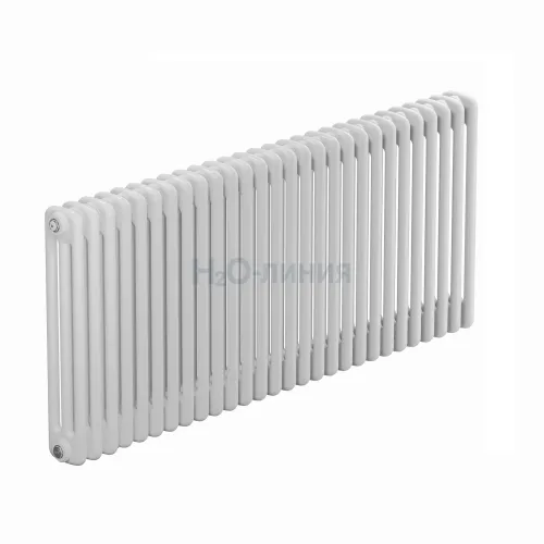 Стальной трубчатый радиатор отопления RIFAR TUBOG 3057 28 секций БЕЛЫЙ боковое подключение, TUB 3057-28