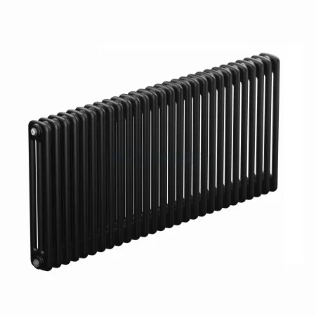 Стальной трубчатый радиатор отопления RIFAR TUBOG 3057 28 секций АНТРАЦИТ боковое подключение, TUB 3057-28-AN