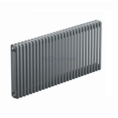 Стальной трубчатый радиатор отопления RIFAR TUBOG 3057 28 секций ТИТАН боковое подключение, TUB 3057-28-TI