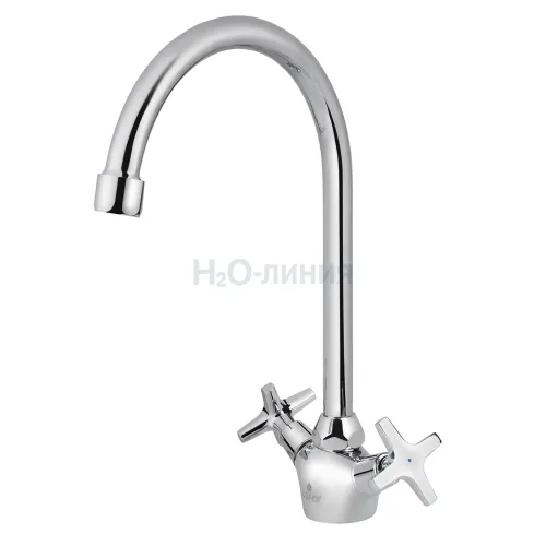 28133 Смеситель KAISER Crystal для кухни