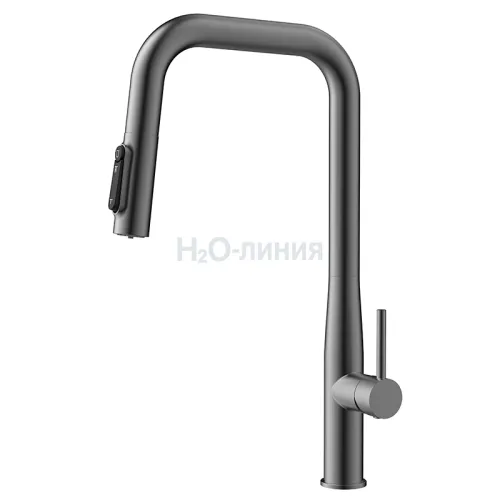 43444-15  Смеситель KAISER Vita для кухни с подачей фильтрованной воды и выдвижной лейкой