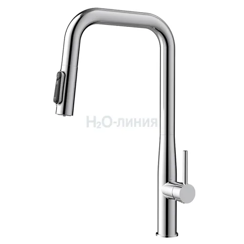 43444 Смеситель KAISER Vita для кухни с подачей фильтрованной воды и выдвижной лейкой