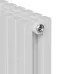 Дизайн-радиатор Royal Thermo Shift Q30 C2050 - 08 секц. RAL9016, Q30-C2050.08.9016