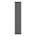 Дизайн-радиатор Royal Thermo Shift Q30 C2180 - 08 секц. RAL9005m, Q30-C2180.08.9005m